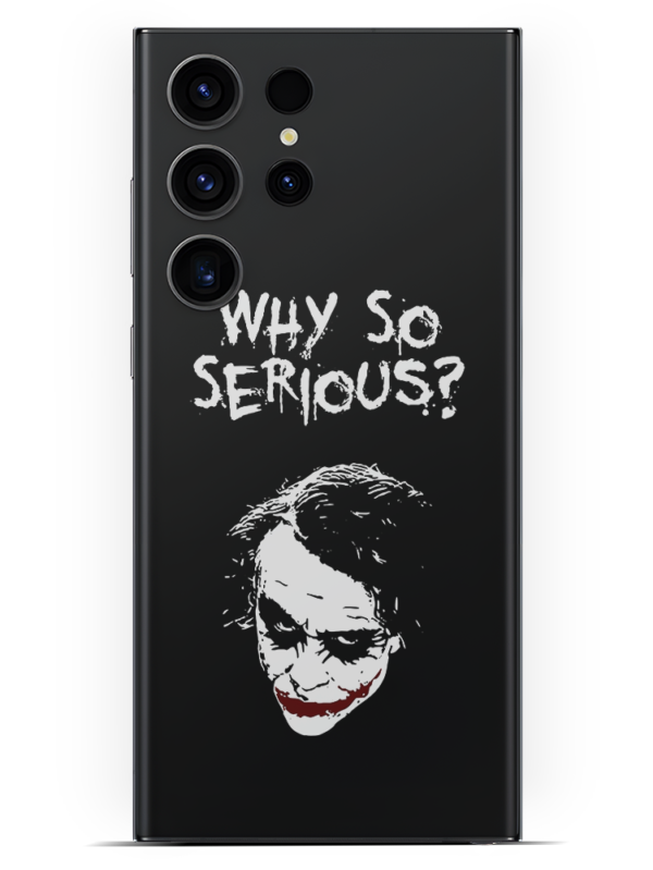 Why So Serious Black Version