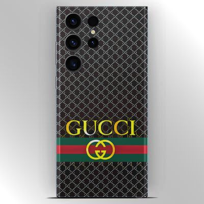 luxury brand logo mobile skin